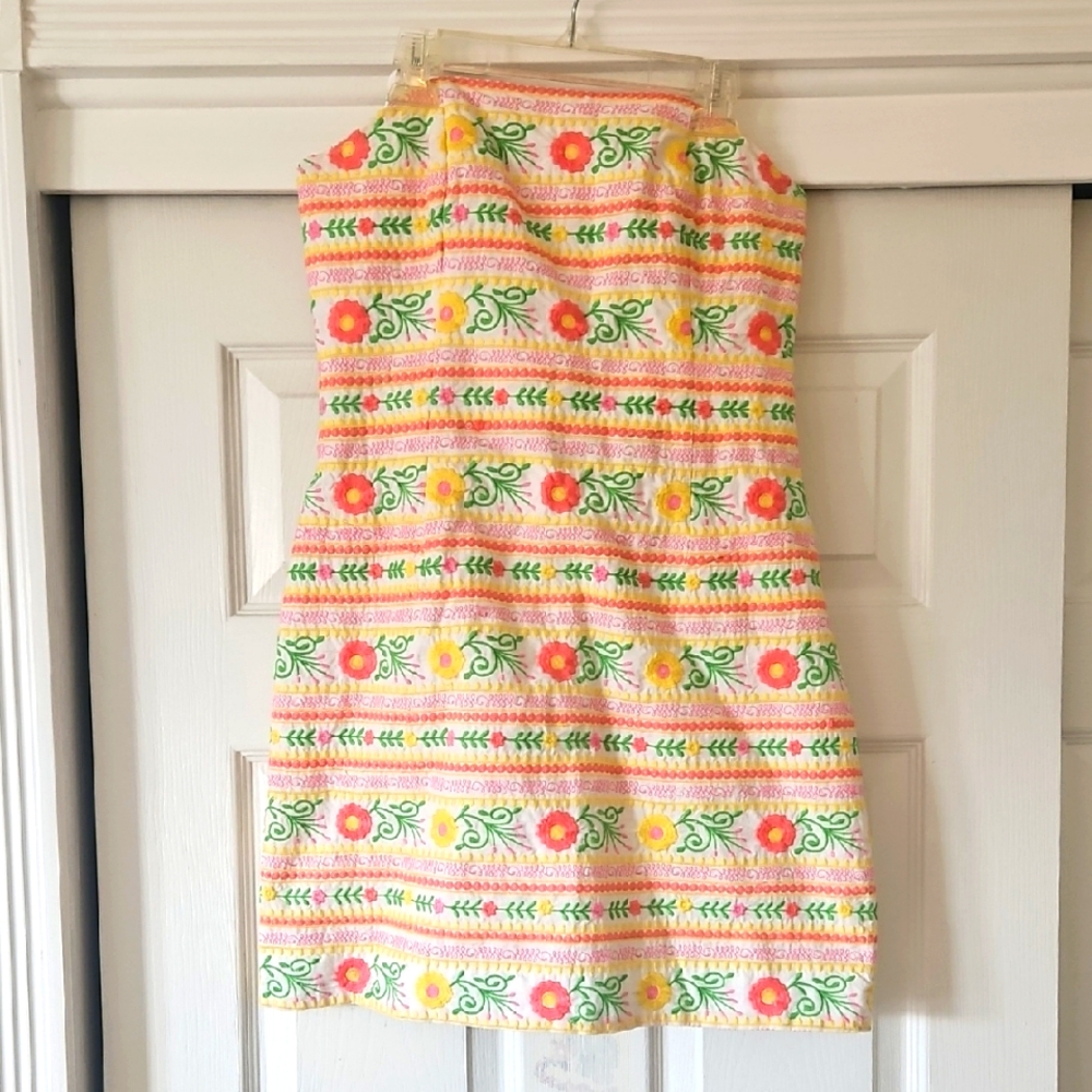 Floral Multicolor Women's Dress